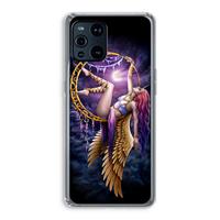 CaseCompany Aerial Angel: Oppo Find X3 Pro Transparant Hoesje