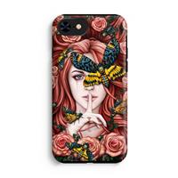 CaseCompany Lady Moth: iPhone 7 Tough Case