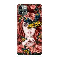 CaseCompany Lady Moth: Volledig geprint iPhone 11 Pro Max Hoesje
