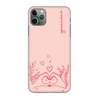 CaseCompany Love is in the air: Volledig geprint iPhone 11 Pro Max Hoesje