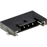 Molex 5037630491 Male header, inbouw (standaard) Totaal aantal polen: 4 Rastermaat: 1 mm 1 stuk(s) Tape on Full reel