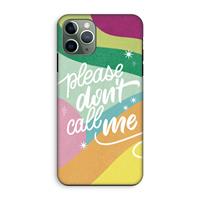 CaseCompany Don't call: iPhone 11 Pro Tough Case