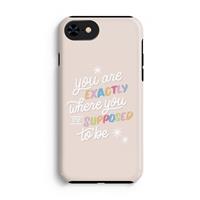 CaseCompany Right Place: iPhone 7 Tough Case