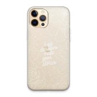 CaseCompany Good stories: iPhone 13 Pro Max Transparant Hoesje