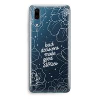 CaseCompany Good stories: Huawei P20 Transparant Hoesje