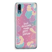 CaseCompany Good stories: Huawei P20 Transparant Hoesje