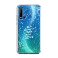 CaseCompany Good stories: Huawei P20 Lite (2019) Transparant Hoesje