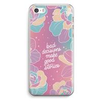CaseCompany Good stories: iPhone 5 / 5S / SE Transparant Hoesje