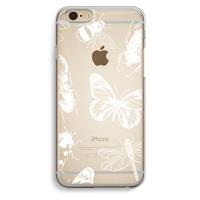 CaseCompany Tiny Bugs: iPhone 6 / 6S Transparant Hoesje