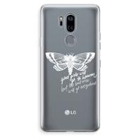CaseCompany Good or bad: LG G7 Thinq Transparant Hoesje