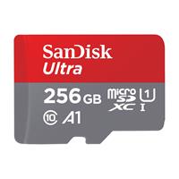 Sandisk Memory Card MicroSD Mobile Ultra UHS-I Including Adapter - 256GB