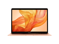 Apple MacBook Air 13-inch | Core i5 1.6 GHz | 128 GB SSD | 8 GB RAM | Goud (2019) | Retina | Qwerty A-grade