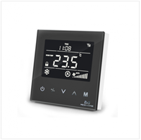 MCO Home Thermostaat voor 4-pijps ventilator - Zwart