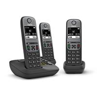 Gigaset A705A Trio Dect telefoon Zwart