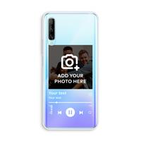 CaseCompany Music Player: Huawei P Smart Pro Transparant Hoesje