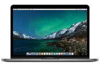 MacBook Pro Touchbar 13 Quad Core i7 3.3 Ghz 16GB 512GB Spacegrijs-Product is als nieuw