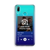 CaseCompany Music Player: Huawei P Smart (2019) Transparant Hoesje