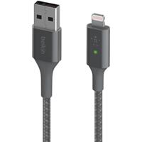 Belkin Boost Charge Lightning/ USB-A kabel met slimme led, 1,2 meter