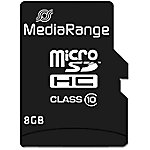 MediaRange MicroSDHC-kaart MR957 Zwart