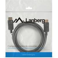 DisplayPort-Kabel Lanberg CA-DPDP-10CC-0030-BK 3 m Schwarz