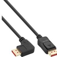 InLine DisplayPort 1.4 cable 8K4K right angled black/gold 3m