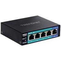 TrendNet TE-GP051 Netwerk switch 10 / 100 / 1000 MBit/s PoE-functie
