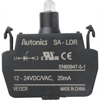 TRU COMPONENTS SA-LDR LED-element Rood 12 V, 24 V 1 stuk(s)