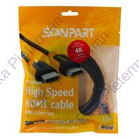 Scanpart HDMI 2.0 kabel 3.0mtr HDMI kabel