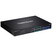 Trendnet TPE-3012LS. Switch type: Managed. Type basis-switching RJ-45 Ethernet-poorten: Gigabit Ethernet (10/100/1000), Aantal basis-switching RJ-45 Ethernet-poorten: 10. Full duplex. MAC-adrestabel: 
