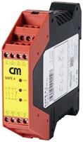 CM Manufactory Veiligheidsrelais SAFE 4.1  Voedingsspanning (num): 230 V/AC 3x NO, 1x NC 1 stuk(s)