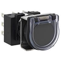Idec LB6GB-M1T6B Leuchtdrucktaster 250 V, 125 V, 30V 5A 2 x Aus/(Ein) tastend (Ø) 22mm IP65 1St.
