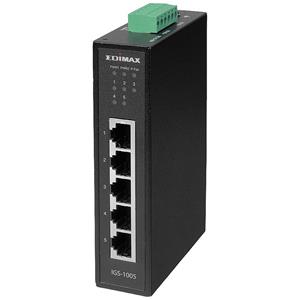 EDIMAX IGS-1005 Industrial Ethernet Switch Aantal ethernet-poorten 5 LAN-overdrachtsnelheid 10 GBit/s