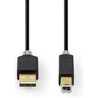 Nedis CCBW60100AT10 USB-A Male to Female USB 2.0 Cable (480 Mbps, 1m)