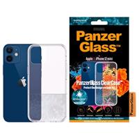 PanzerGlass ClearCase iPhone 12 Mini Antibacteriele Cover - Doorzichtig