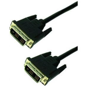 Mediarange MRCS130 DVI kabel 3 m DVI-D Zwart