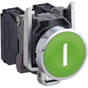 schneiderelectric Schneider Electric Harmony pushbutton complete with spring return and flat push
