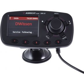 Albrecht DR 57 Autoradio-­Adapter