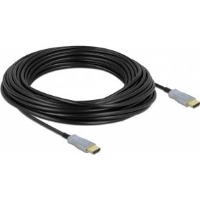 Delock - High Speed - HDMI-Kabel - HDMI männlich zu HDMI männlich - 15 m - Glasfaser