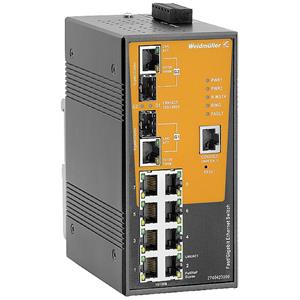 Weidmüller IE-SW-AL10M-8TX-2GC Industrial Ethernet Switch 10 / 100 / 1000MBit/s
