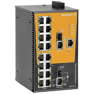 Weidmüller IE-SW-AL18M-16TX-2GC Industrial Ethernet Switch 10 / 100 / 1000MBit/s