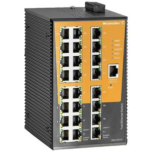 Weidmüller IE-SW-AL24M-24TX Industrial Ethernet Switch 10 / 100MBit/s