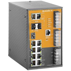 Weidmüller IE-SW-SL10M-7TX-3GC-HV Industrial Ethernet Switch 10 / 100 / 1000MBit/s