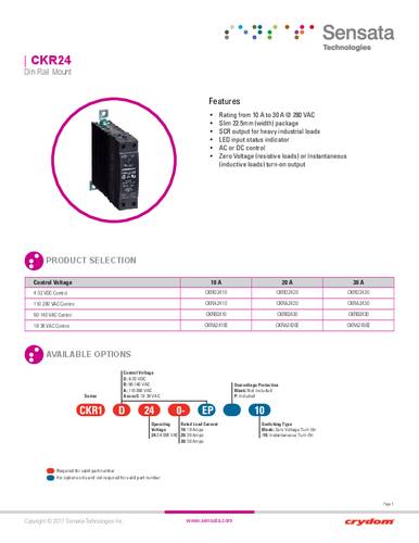 Crydom CKRA2410 CRZ SSR