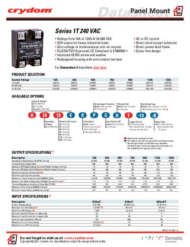 Crydom D2450KT-10 CRZ SSR