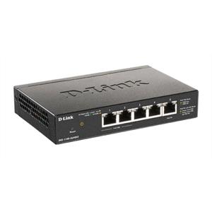 D-Link DGS-1100-05PDV2 Netwerk switch 5 poorten PoE-functie