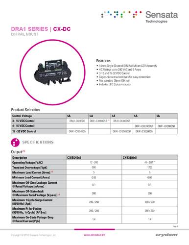 Crydom DRA1-CX240A5 CRZ