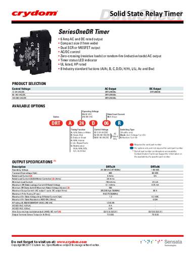 Crydom DRTB24A06 CRZ SSR