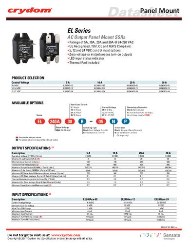 Crydom EL240A30R-05 CRZ