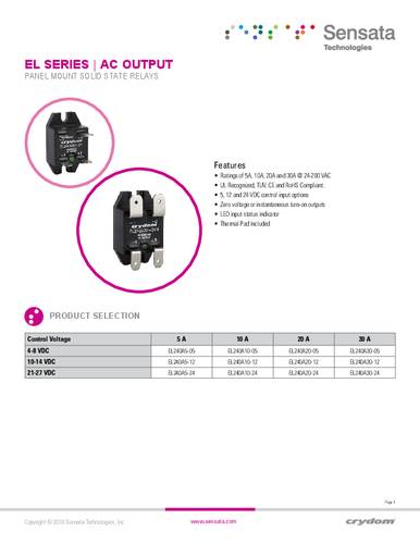 Crydom EL240A5R-12 CRZ