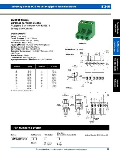 bussmannbyeaton Bussmann by Eaton EM256512VL BS